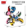 TOYLINX Home Decor Micro Building Blocks Balloon Dog DIY Model Assembly Toy Colorful Interlocking ABS Children's Toys