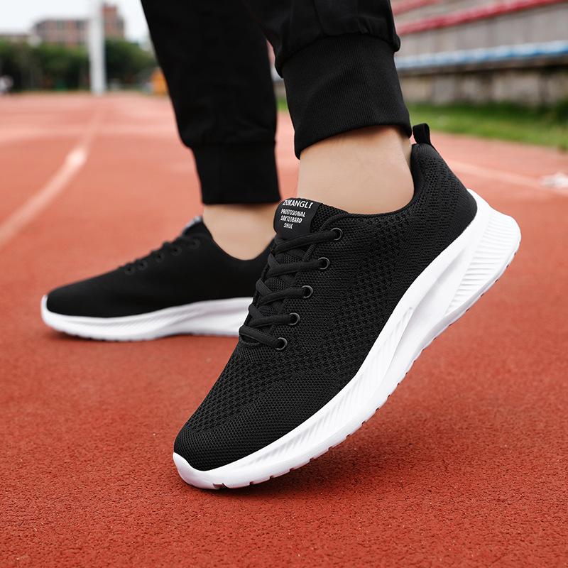 Net shoes new spring and summer casual sports shoes soft-soled couple shoes net surface lightweight running shoes