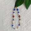 KKBEAD Polka Dot Mushroom iPhone Wrist Chain Jewelry