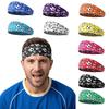Elastic Yoga Headband Adjustable Sport Headscarf Sweatband Soccer Bandana  Unisex