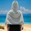 1pcs Quick Dry Shawl Sports Coldproof Hooded Headband Camping Gym Wipe Sweating Cooling Towel Sunscreen Quick Dry Head Cover