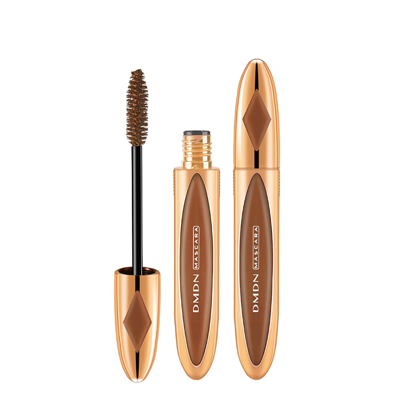 

Цветная тушь, водостойкая, длинная завивка, не размазывается, густая тушь для макияжа глаз коричневый