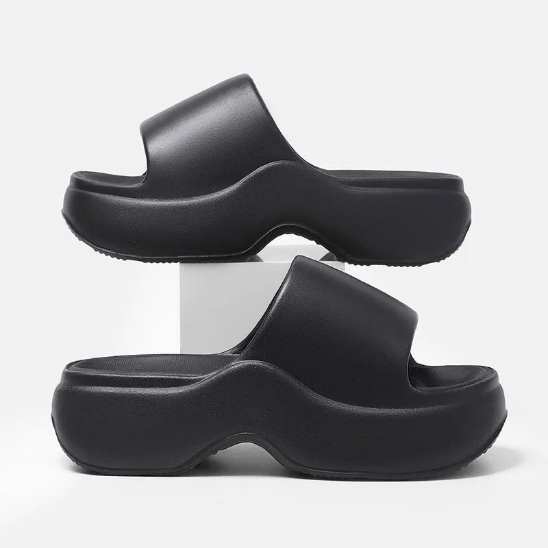 Thick Sole Women's Slippers Beach Outdoor  Ladies Sandals  Anti-slip Summer Fashion Slippers Comfortable Lightweight Flip Flops