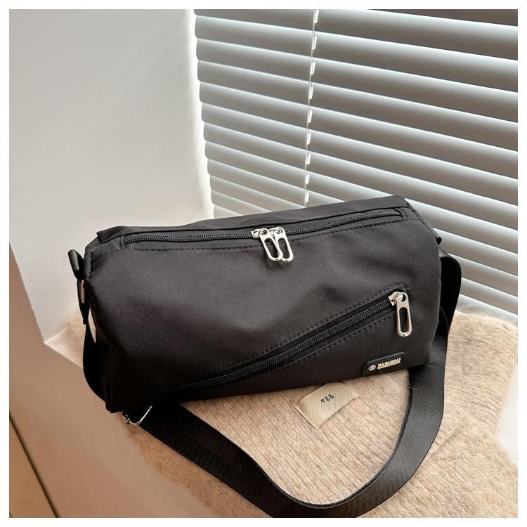 

Модная женская сумка новая на плечо мужская сумка рюкзак большой вместимости сумка-мессенджер модная простая пара холщовая сумка чёрный