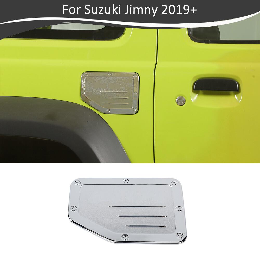 Fuel Tank Door Fuel Gas Tank Cap Cover Trim Decor For Suzuki Jimny 2019+ Chrome