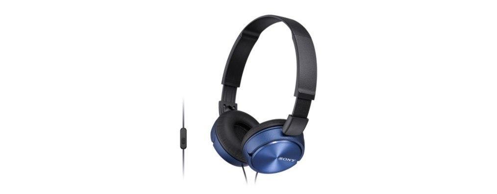 Sony | MDR-ZX310AP | ZX Series | Wired | On-Ear | Blue