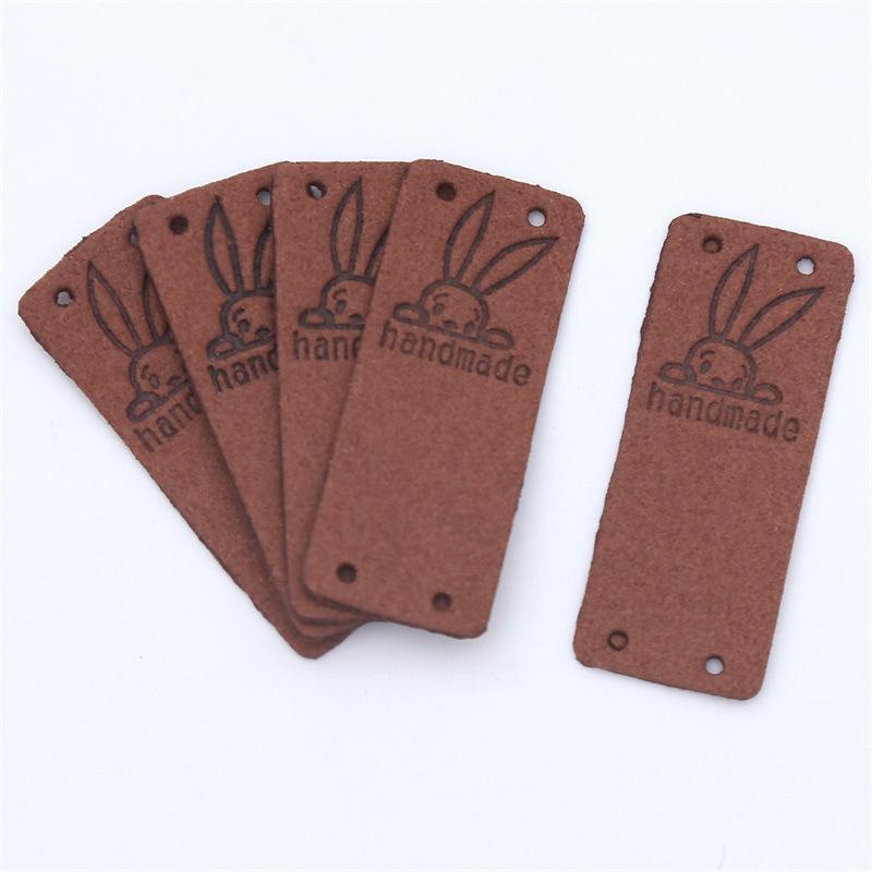 

10pc Fabric Labels 2x5cm Durable Sew-On Tags for Clothing Accessories DIY Craft Projects Suitable for Various Textile Applications One Size