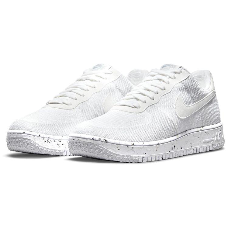 New Nike Air Force 1 Low Crater Flyknit White DC4831-100