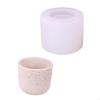 Silicone Flowerpots Molds Concrete Jar Silicone Molds for Epoxy Resin, Cup, Succulents Planter, Decoration X3UC