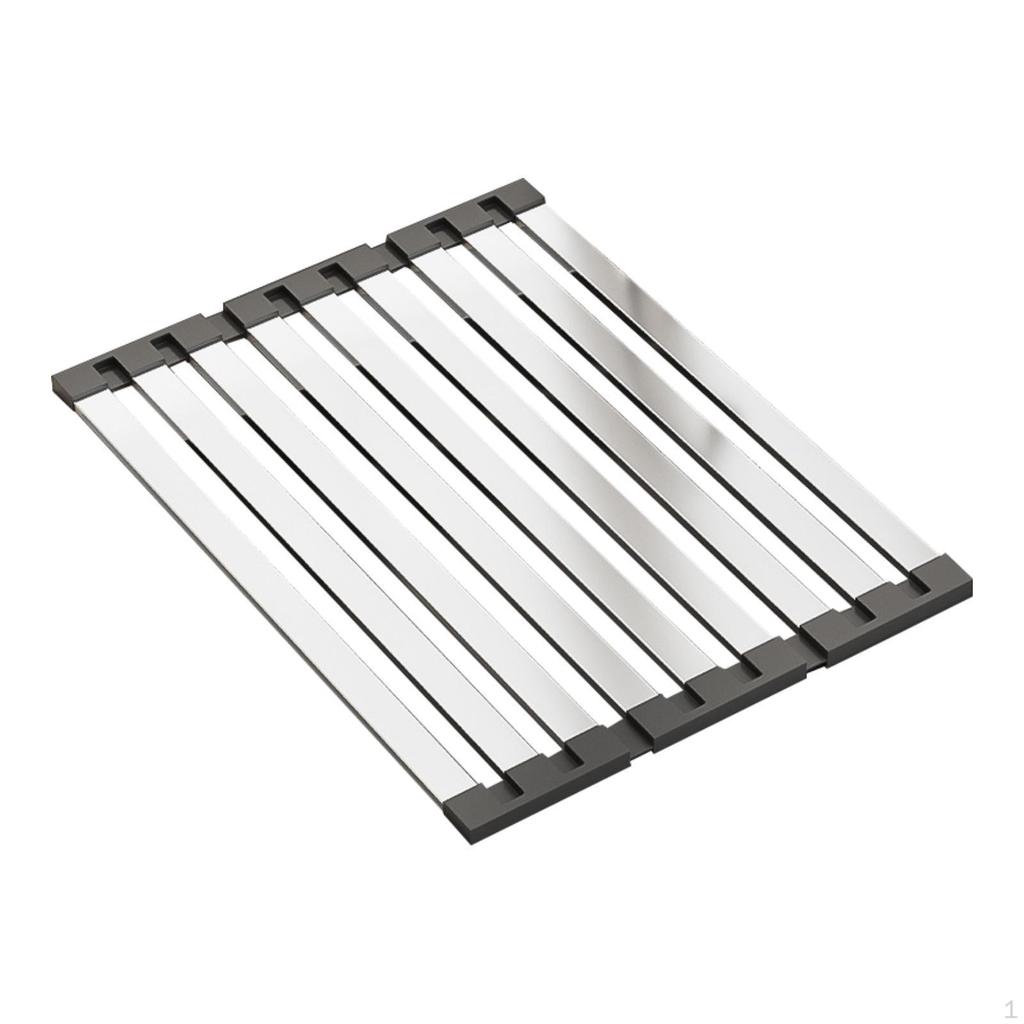 Dish Drying Rack Drainage Sink Holder Kitchen Mat for Cafe Household