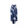 2024 Summer Tie-Dye Fringed Hem Tie-Waist Long Skirt for Women