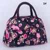 Handbag Ladies Spring Bento Fashion Casual Fine Print Practical Strap Double