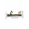 Guitar Bridge Stabilizer Easy Installation Tremolo Metal Construction Back Box