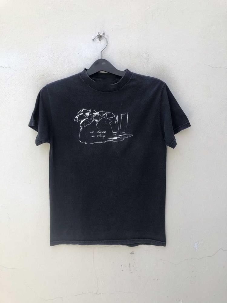 AFI Band Black Cotton T Shirt Full size S-5XL Unisex NEW HD585 Unisex T-Shirt XXXL