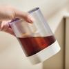 Creative 300 ML Pocket Cold Brew Coffee Maker Sealed Lid with Filter Cold Brew Bottle Leak-proof Plastic Cold Brew Mug Summer