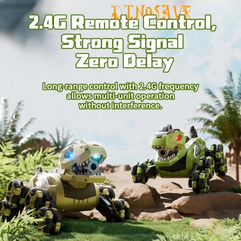 2026 Multifunktionale Y12 Dinosaurier Fernbedienungsautos 8WD RC Stunt-/Gesten-Erkennung RC Drift-Auto mit LED-Licht und Sprühfunktion Elektrisches Kinderspielzeug Geschenke