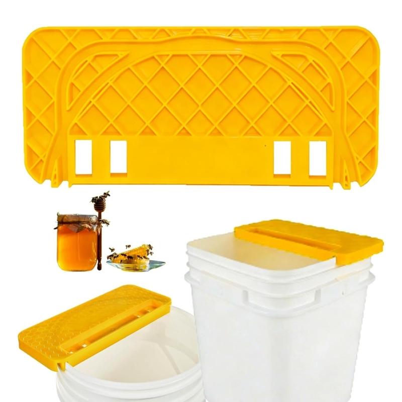 Professional Plastic Honeycombs Frame Scraper Tool Honeys Uncapping Tanks Holder Beekeeping Hived Scraper Tool