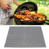 3 PCS Black Brown Barbecue Grid Mat Non-Stick Grilling Sheet Liner Grill Mesh Mat Outdoor Barbecue