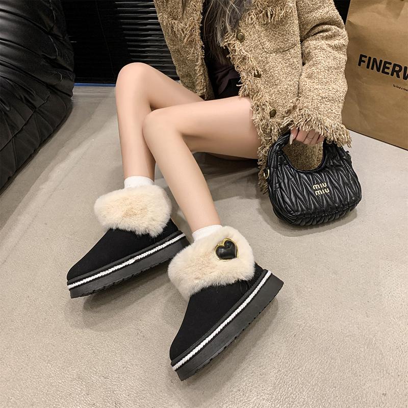 Unisex Warm Lined Boots High Top Shoes Winter Walking and Commuting Casual Outdoor Travel Seasonal Everyday Footwear Sizes 35-40