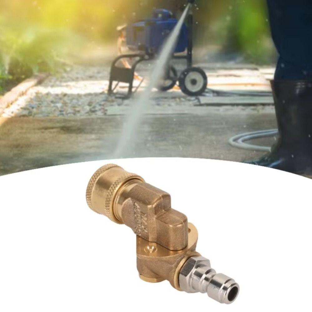 360 Degree Pivoting Quick Connect Kit Adjustable Swivel Connector Washer Accessori  Garden Supplies