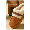 Indoor Cotton Slippers for Women In Winter, Thick Soled Woolen Shoes for Women To Wear Outside, Warm Plush Cotton Slippers for Women In Winter