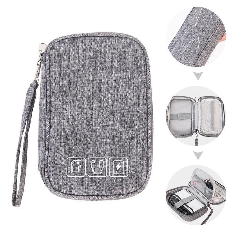 Digital Storage Bag Data Cable Storage Bag Multifunctional Travel Storage Bag Headphone Bag