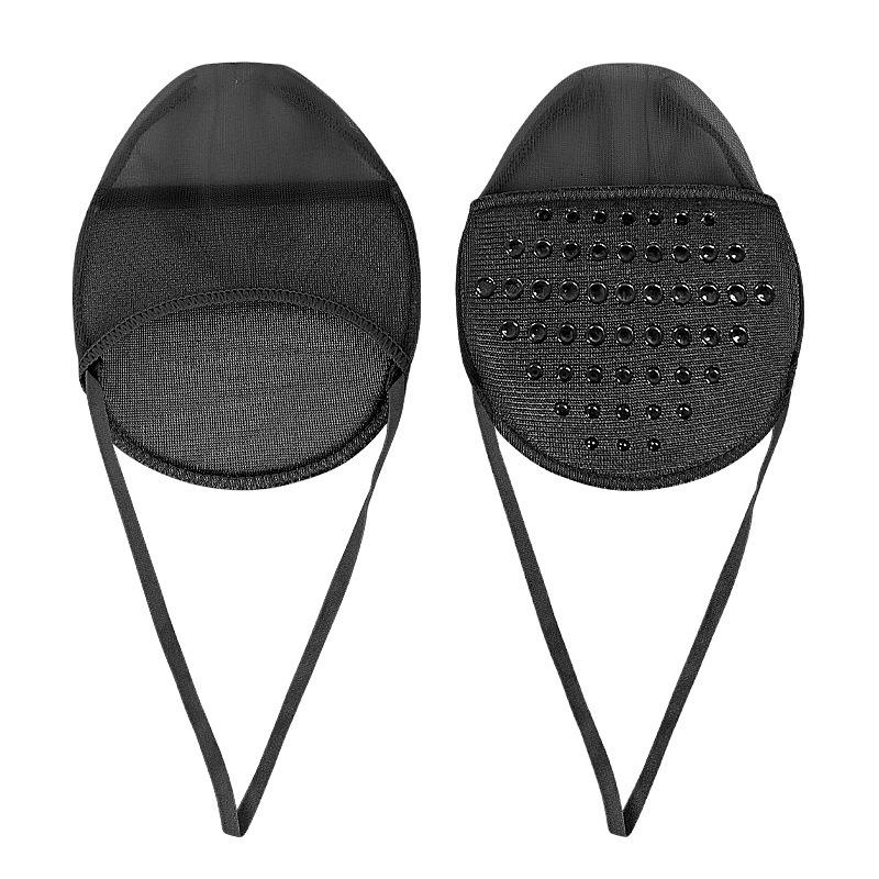 

Женские невидимые носки-слинги Носки на высоком каблуке Летние ультратонкие носки Half Palm Полностью невидимые сетчатые женские носки-лодочки One size чёрный