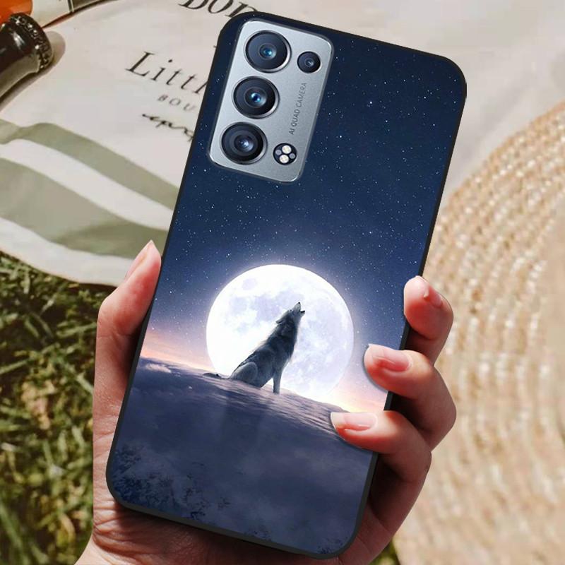 Für Oppo Reno 6 Pro 5G CPH2247 Hülle Silikon Rückseite Handyhülle Für Oppo Reno 6 Pro 5G CPH2249 Hüllen Reno6 Pro Weiche Stoßstange