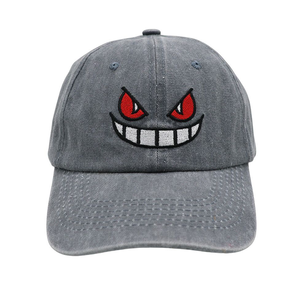 Anime Ghost Theme Baseball Cap - Children's Cartoon Baseball Cap with Sun Protection Hat