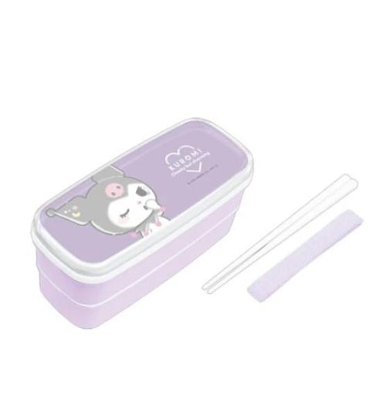Kuromi Slim Lunch Munyatto Lunch Series 2-Tier Box,