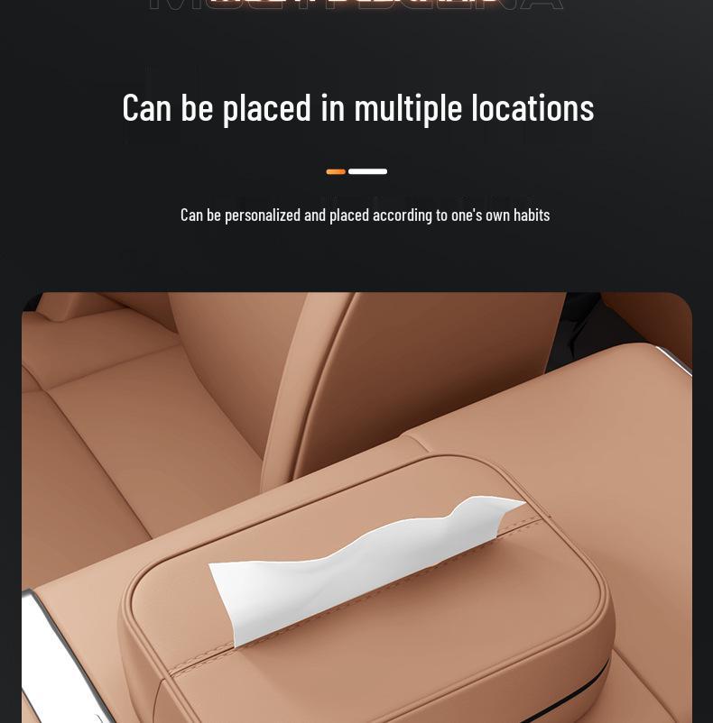 Compatible with Leapmotor C11: Seat Hanging Tissue Box for Center Console - Car Interior Decoration