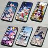 Rem R-Re Z-Zero-S Anime Phone Case For Samsung S 25,24,23,22,30,21,10,9,Ultra,Plus,Lite,FE,4,5G Black Soft Case