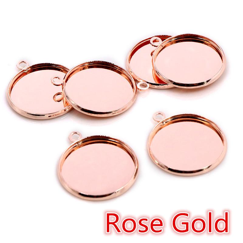 8 10 12 14 16 18 20 Kulatý kabošon 25 mm Rámeček rámečku záslepky Potřeby pro nastavení šperků Náramek pro výrobu šperků