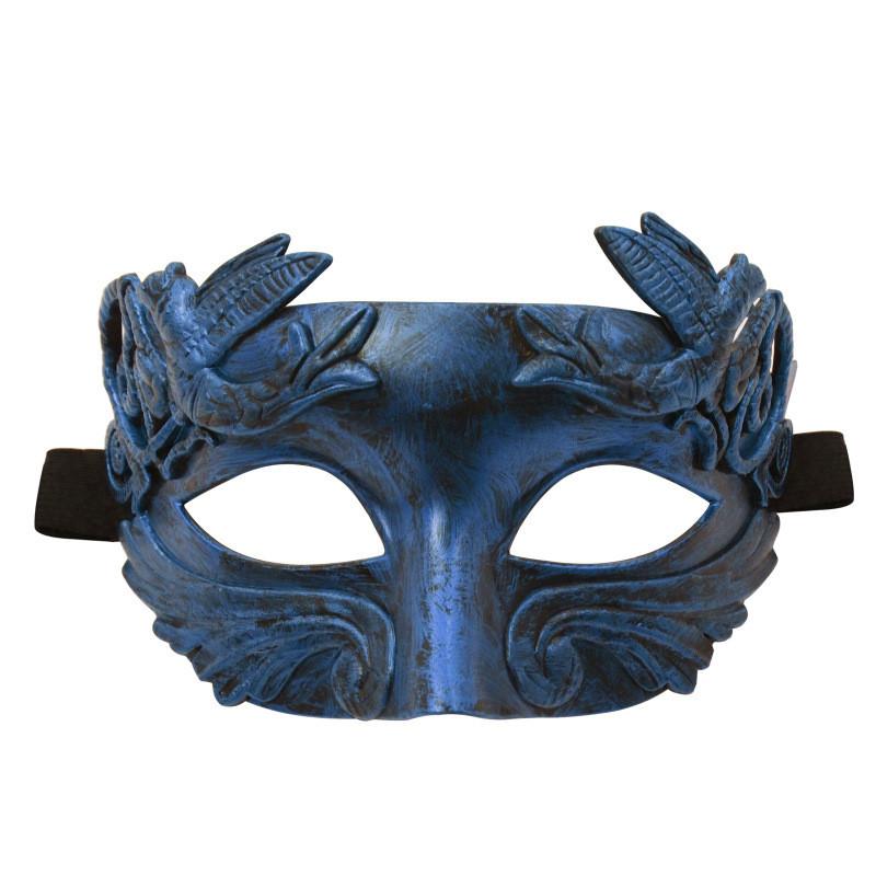 Maschera Mezza Faccia Romana Veneziana Per Halloween Carnevale E Festa In Costume Decorazione Materiale Plastico