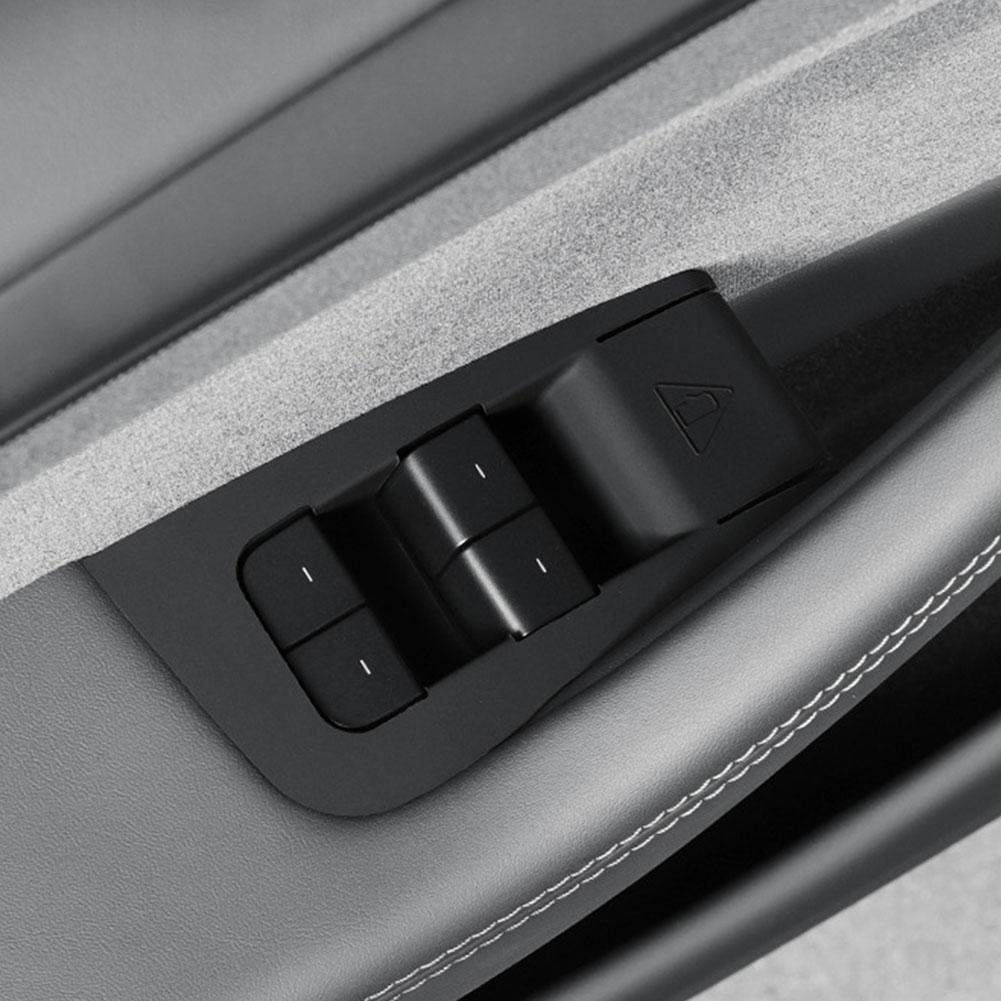 Window Lifter Switch Buttons for Tesla Model Y Juniper 2025 Accessories 4PCS Silicone Door Open Handle Cover Car Protect Sticker