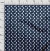 oneOone Cotton Flex Blue Fabric Asian Block Fabric For Sewing Printed Craft Fabric By The Yard 40 Inch