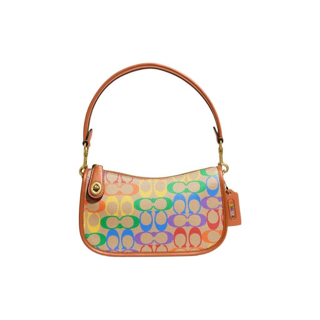 

Новые сумки через плечо COACH Swinger CA100-B4UDU 23.1*7.1*16.0CM