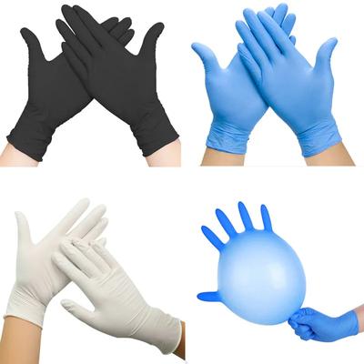 Disposable Nitrile Gloves Waterproof Non-slip Latex Free Gloves for Household Cleaning Kitchen Dishwashing Gardening Work Gloves
