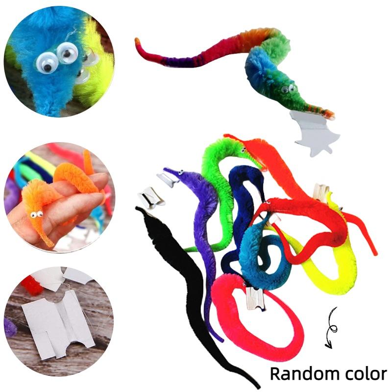 Magiczny Robak Kręty Zabawny i Unikalny Pluszak Dla Psotników Entuzjastów Magii 22,5 cm