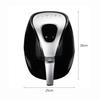 1500W 3.5L Multi-Functional Air Fryer Digital Health Cooker Timer Oven Low Fat Oil Free 6 Preset Food Grilling Roasting Deep Fryer