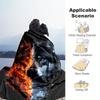 1PC Wolf Elements printed blanket, all season lightweight home office outdoor nap multifunctional blanket A9