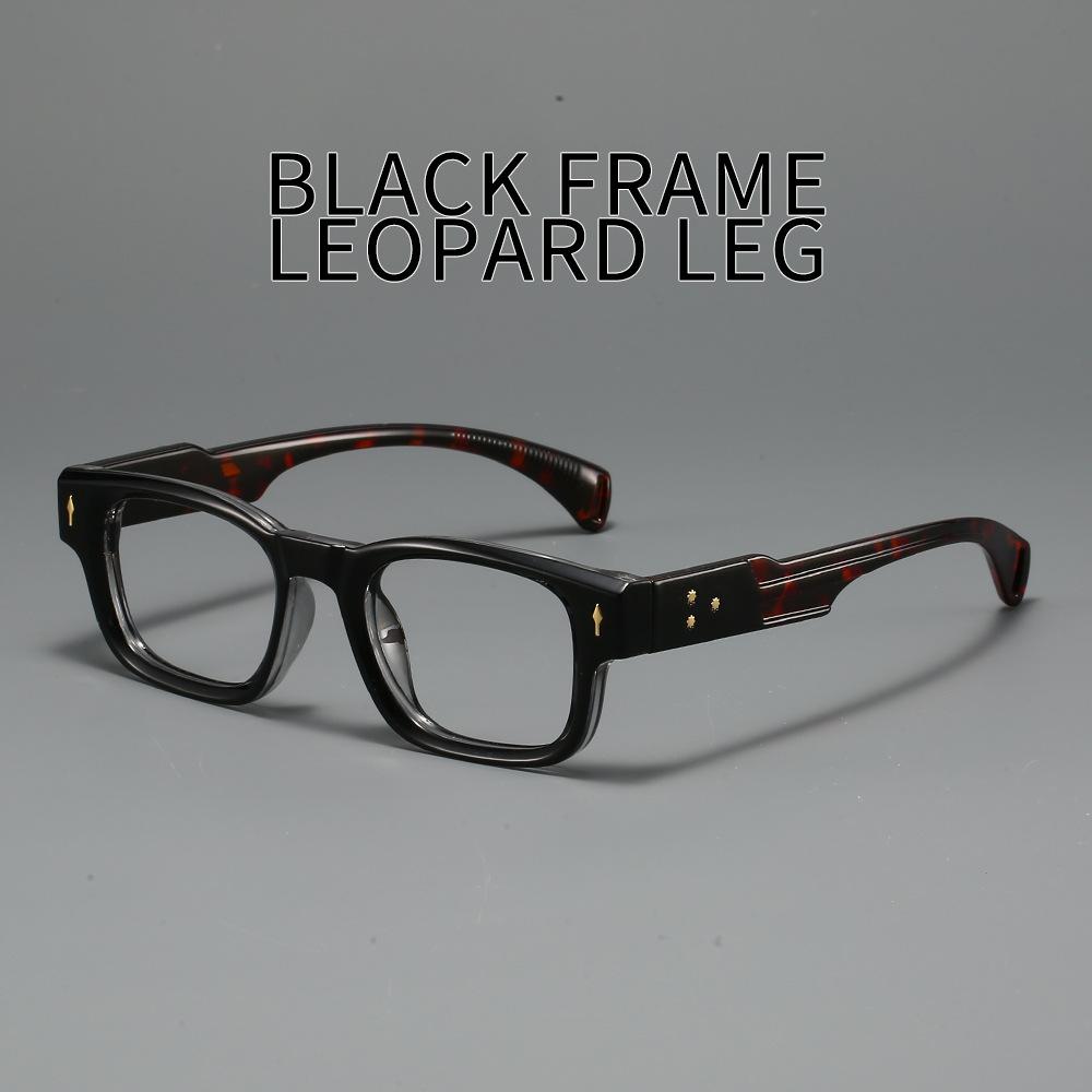 Women's eyewear, men's and women's fashion oversized square glasses