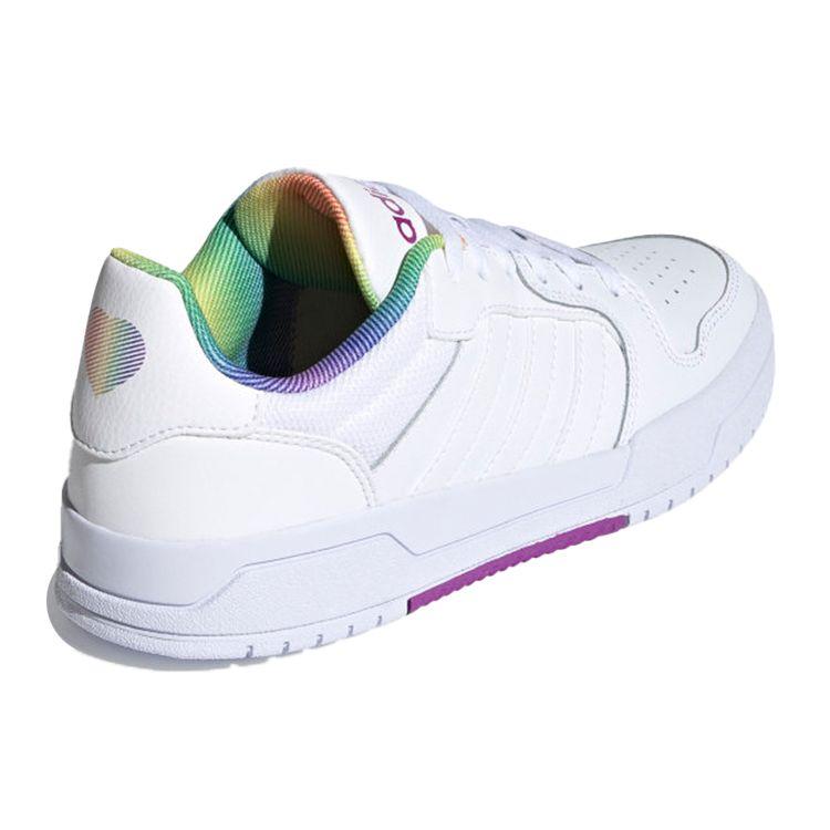 Adidas Entrap Pride Women Sneakers White Cloud-White Grey-Two H01052