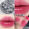 JOJO DIARY Energetic Mirror Lip Glaze: Brightens Yellow Skin, Natural Look, Watery Glass Finish, Student Lipstick.