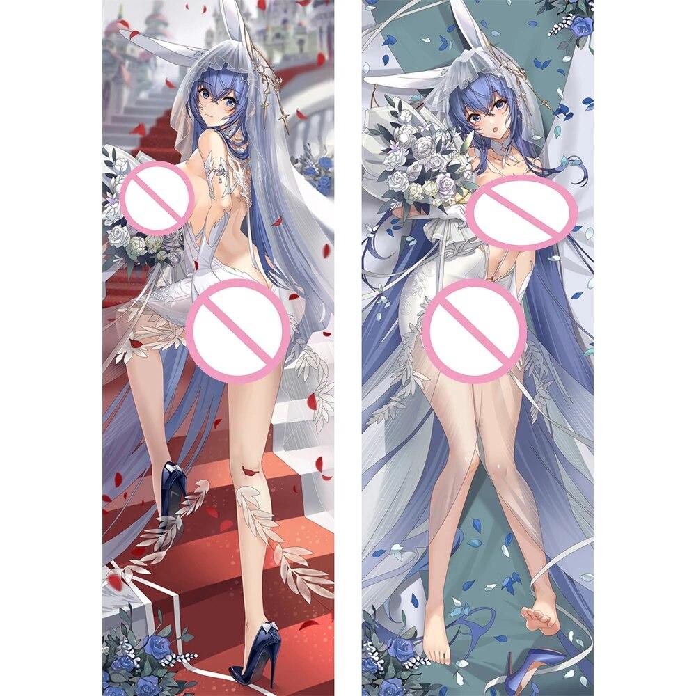 Sexy Dakimakura Game Azur Lane Pillow Case Hugging Anime Body Pillow Cover 2WAY Peachskin Otaku Cosplay Pillowcase
