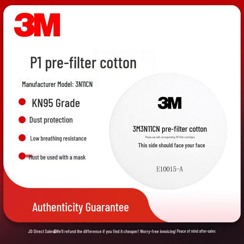 3M 3N11CN P1 Pre-Filter Cotton Pads Other