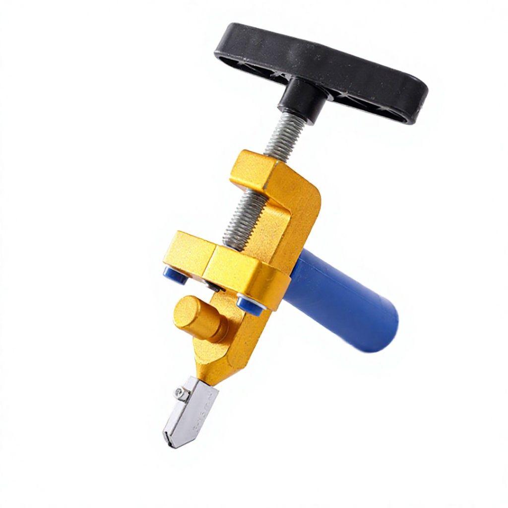 Portable Professional Industrial Grade Manual Tile Cutter Diamond Wheel Liqsteel Brand Warranty Customized  for Architects (as the picture,Integrated boundary marker (gold))