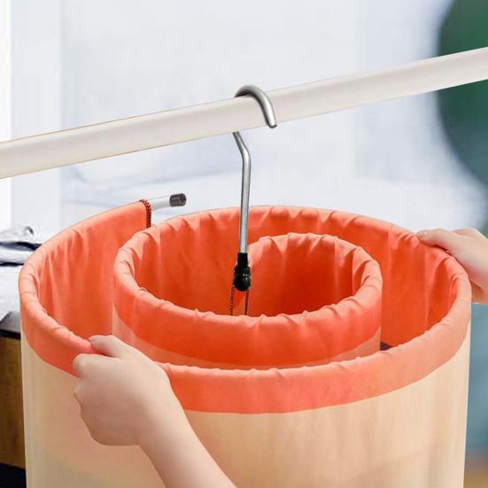 2ks spirálový stojan na sušení přikrývek nerezová ocel prostorově úsporné přikrývky ručníky spodní prádlo věšák na oblečení pro domácnost