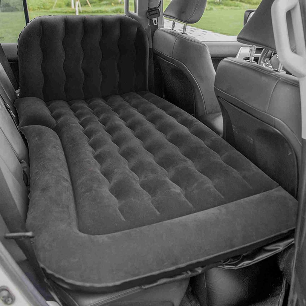 Car Air Bed SUV Air Mattress Car Air Mattress Vehicle Inflatable Thickened Travel Bed Sleeping Pad Camping Accessory Camping Bed