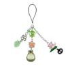 Cute Bear Strawberry Beaded Phone Chain Y2K Coquettish Fairytale Lily Of The Valley Keychain Handbag KeyPendant Accessories Gift